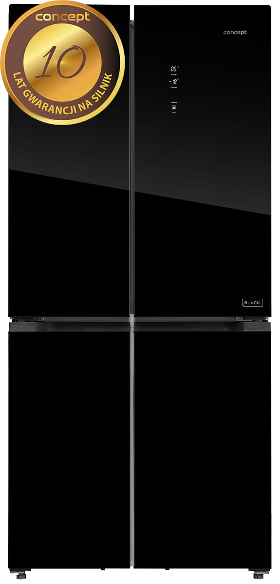 Lodówka Quattro BLACK LA8383bc